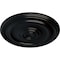 Ekena Millwork Kepler Traditional Ceiling Medallion (For Canopies up to 4 1/2"), 19 3/4"OD x 1 1/2"P, Jet Black CM20KPBLF - alternate 4